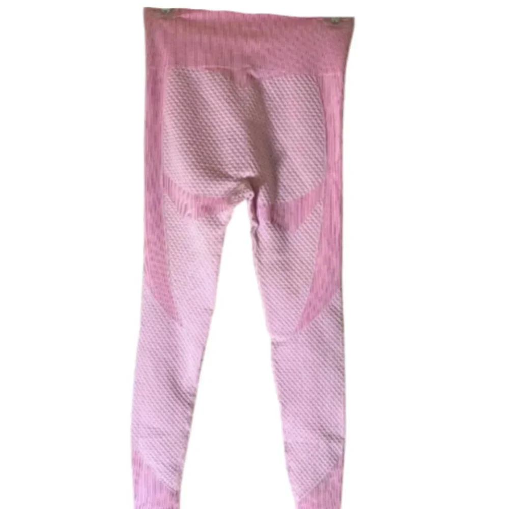 New Mix USA Women Pink Active Pants SIZE -S - Picture 2 of 3